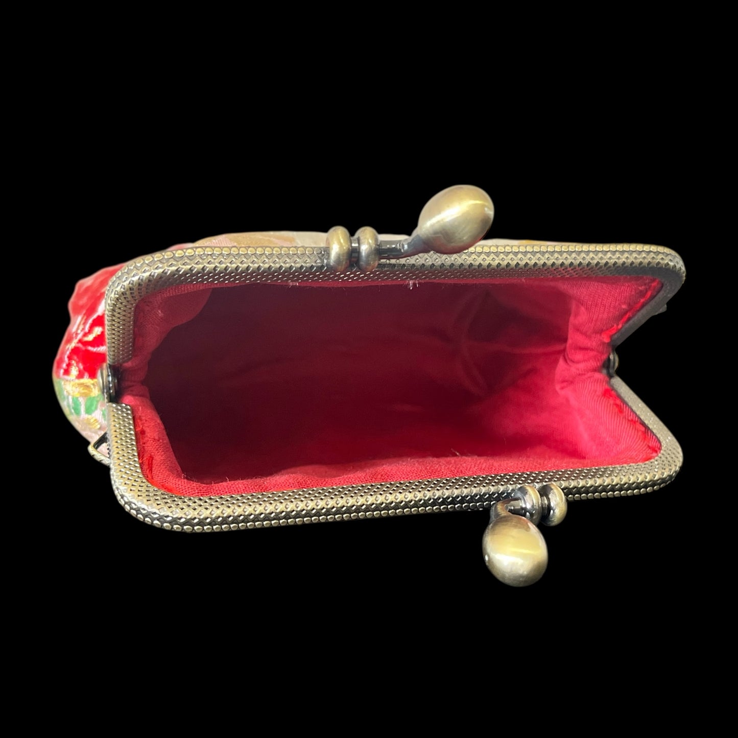 着物リメイクポーチ  [No.490]