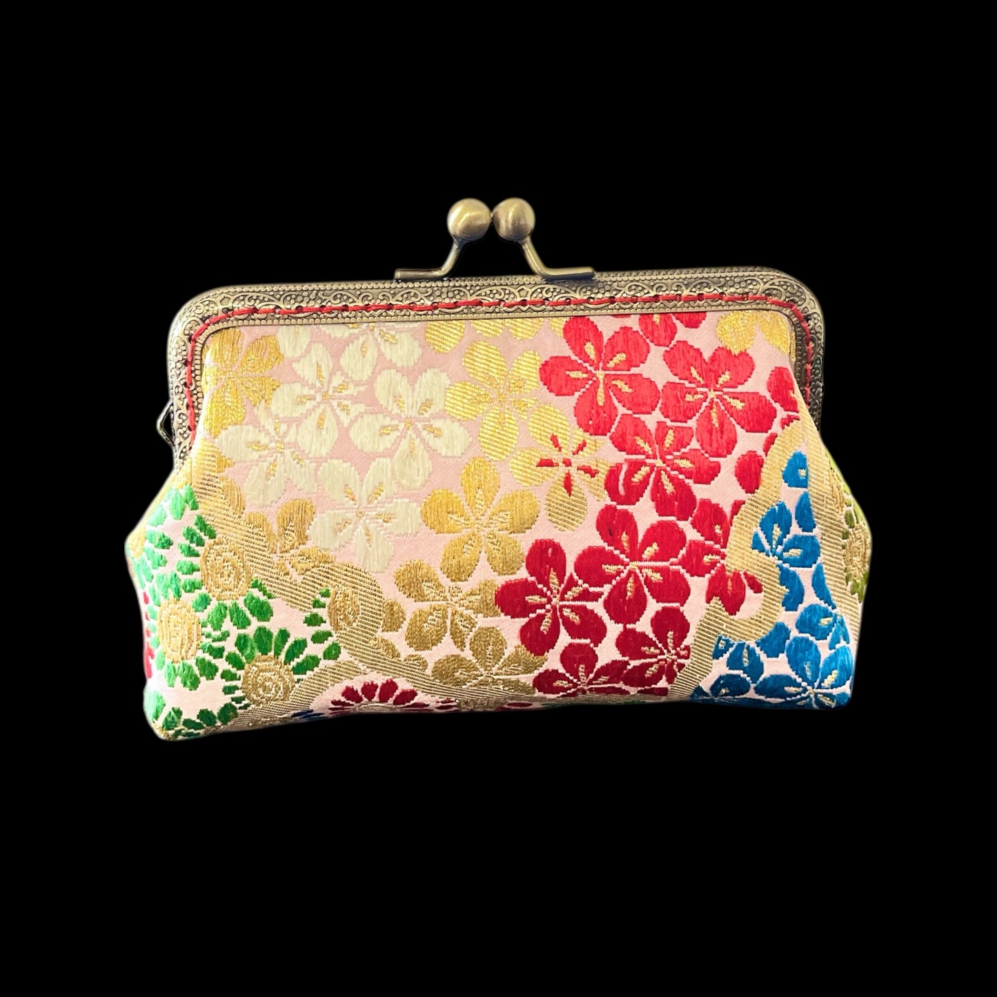 着物リメイクポーチ  [No.490]