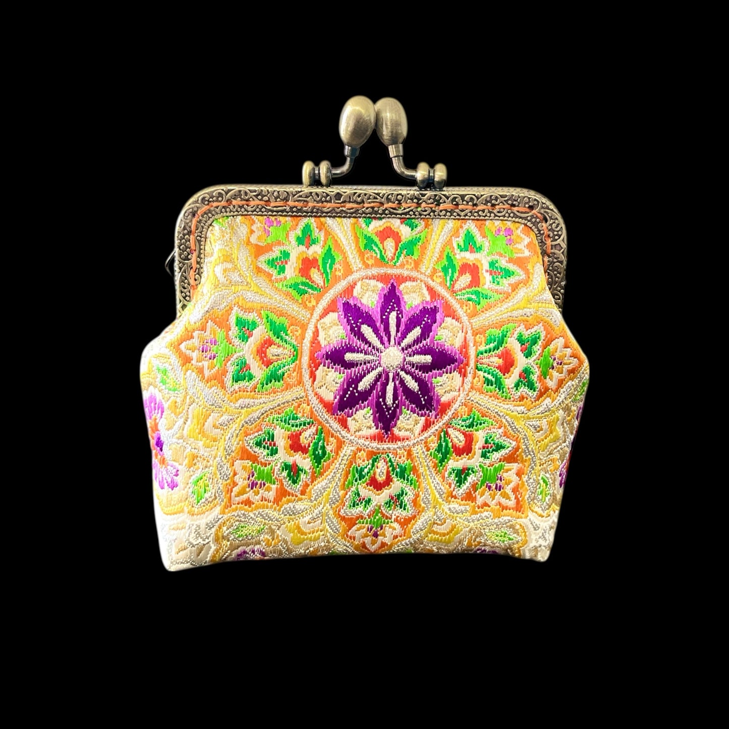 着物リメイクポーチ  [No.491]