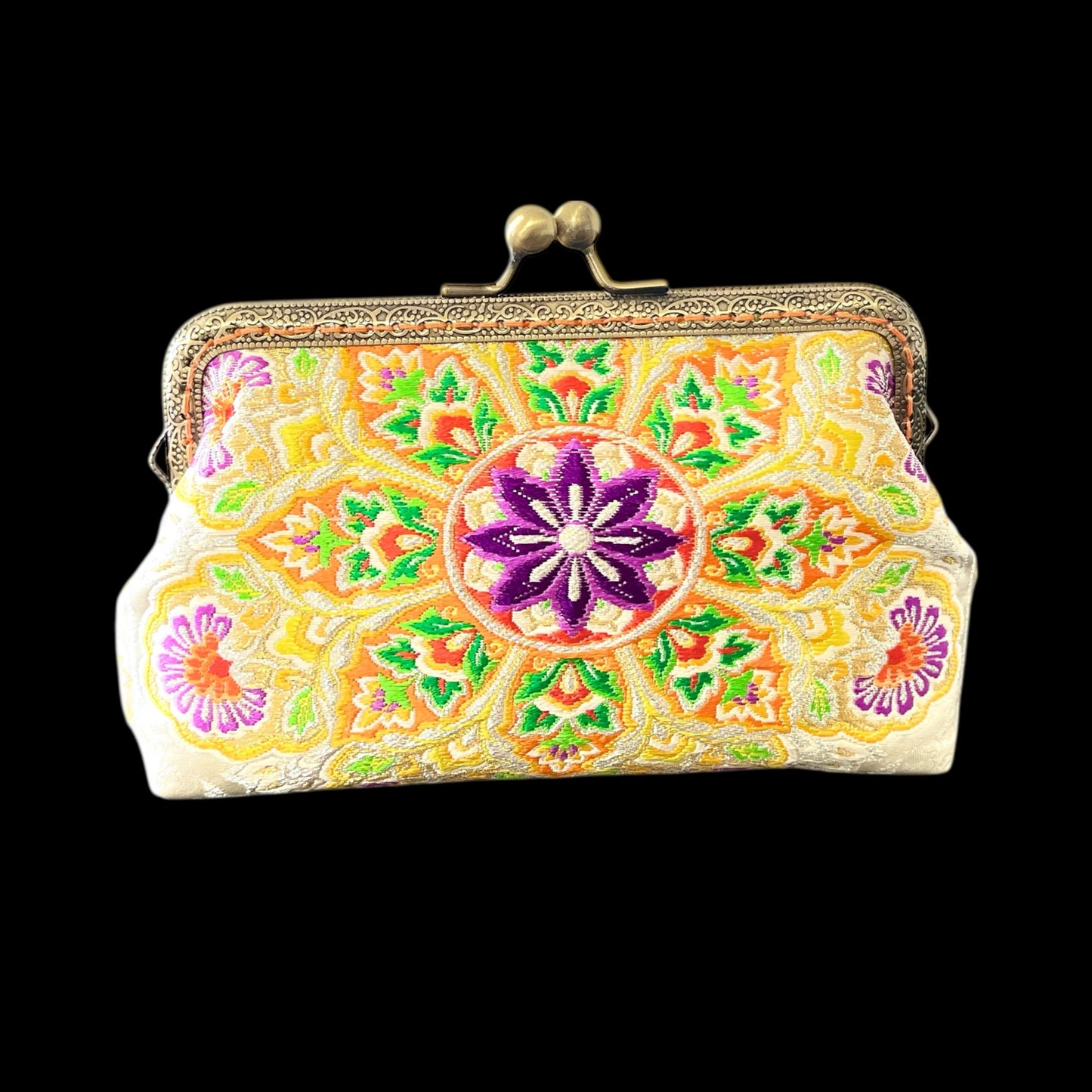 着物リメイクポーチ  [No.491]