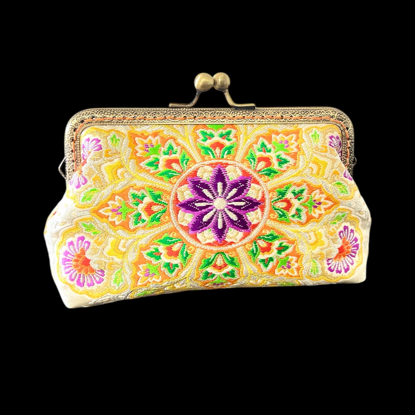 着物リメイクポーチ  [No.491]