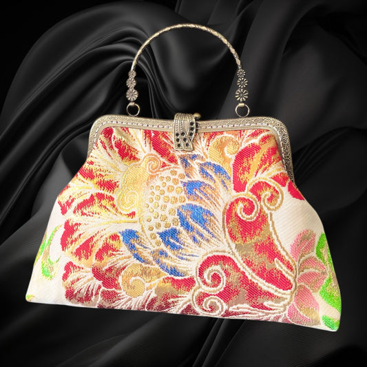 着物リメイクバッグ [No.1623]