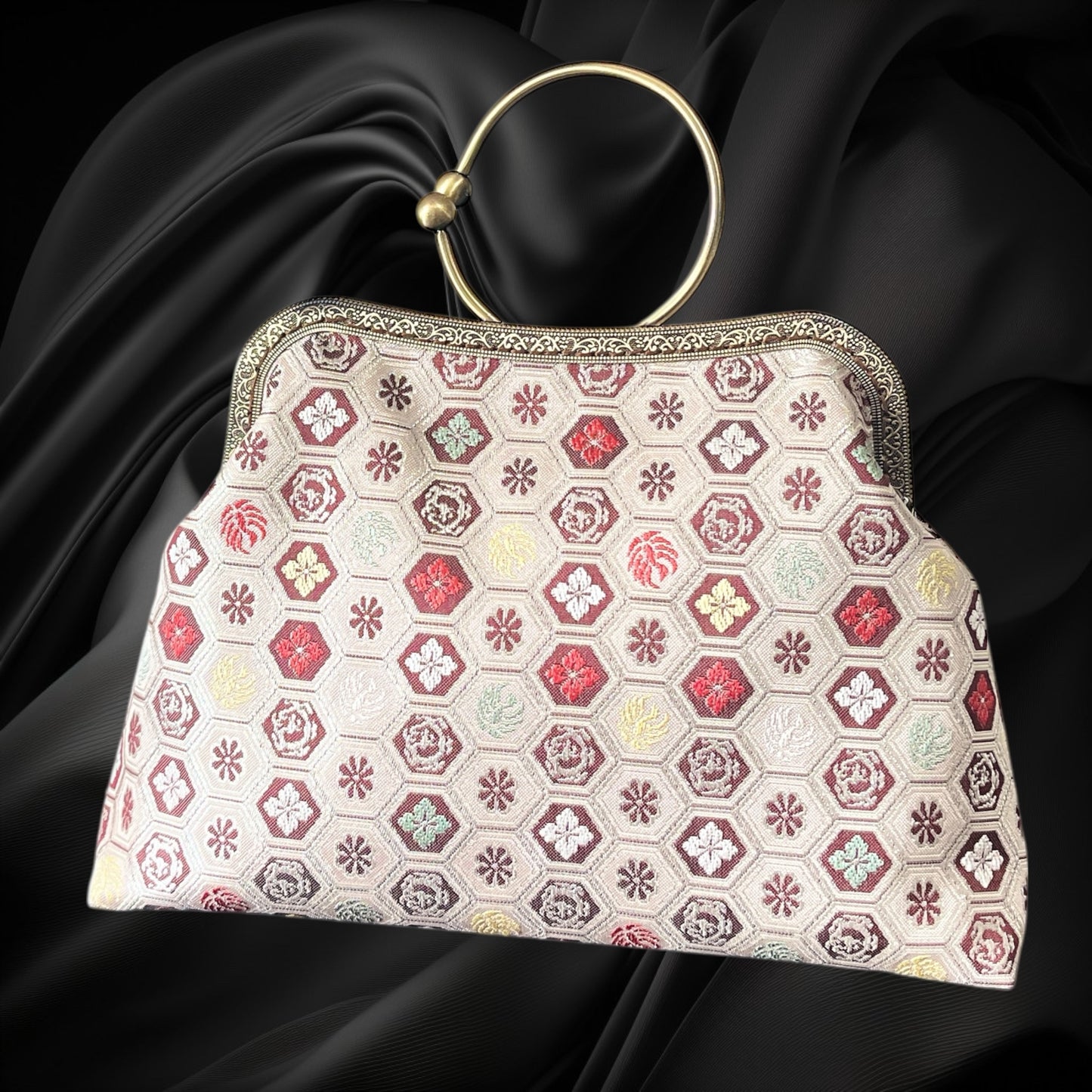 着物リメイクバッグ [No.1624]