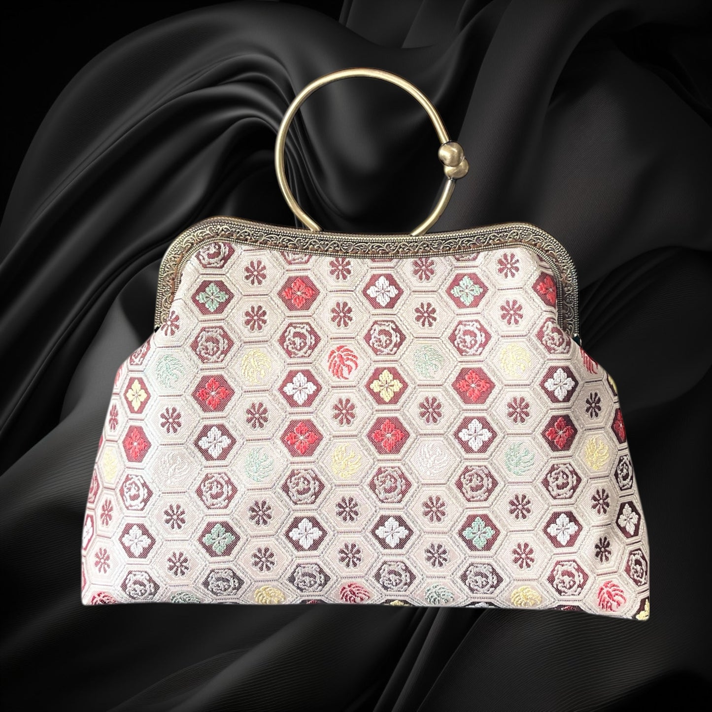 着物リメイクバッグ [No.1624]