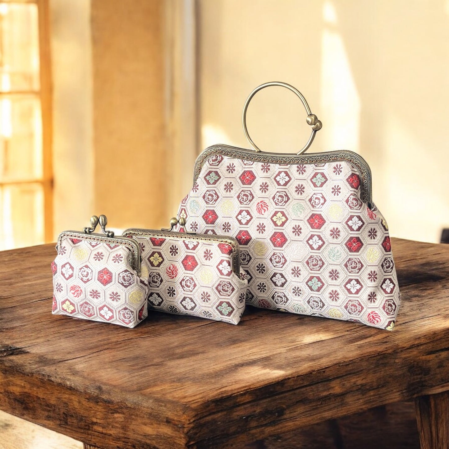 着物リメイクバッグ [No.1624]