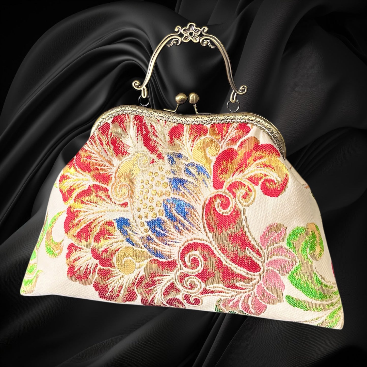 着物リメイクバッグ [No.1625]