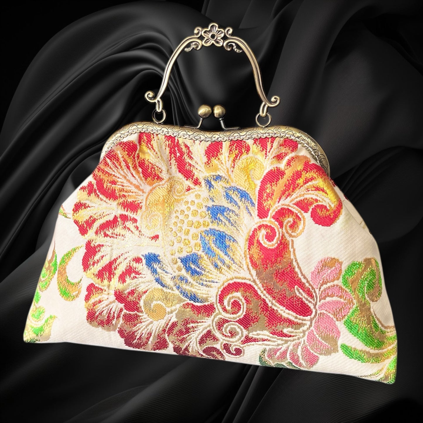 着物リメイクバッグ [No.1625]