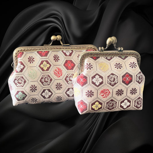 着物リメイクポーチ  [No.494]