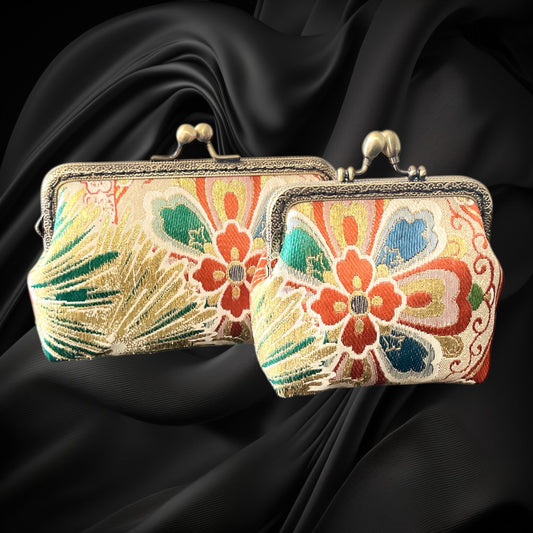 着物リメイクポーチ  [No.495]