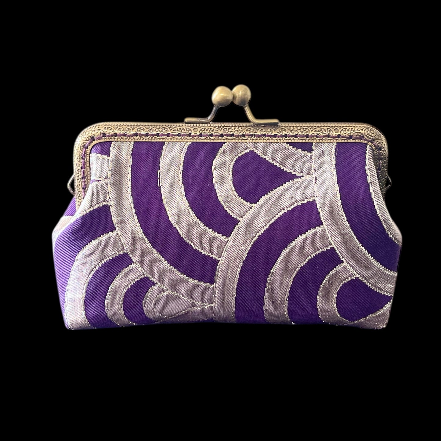 着物リメイクポーチ  [No.493]