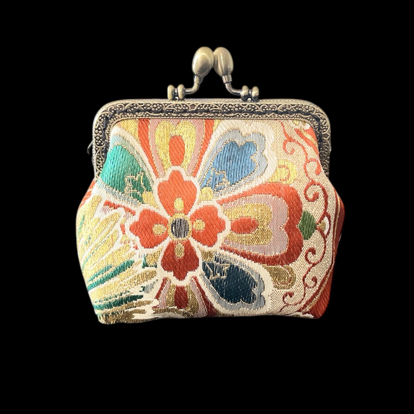 着物リメイクポーチ  [No.495]