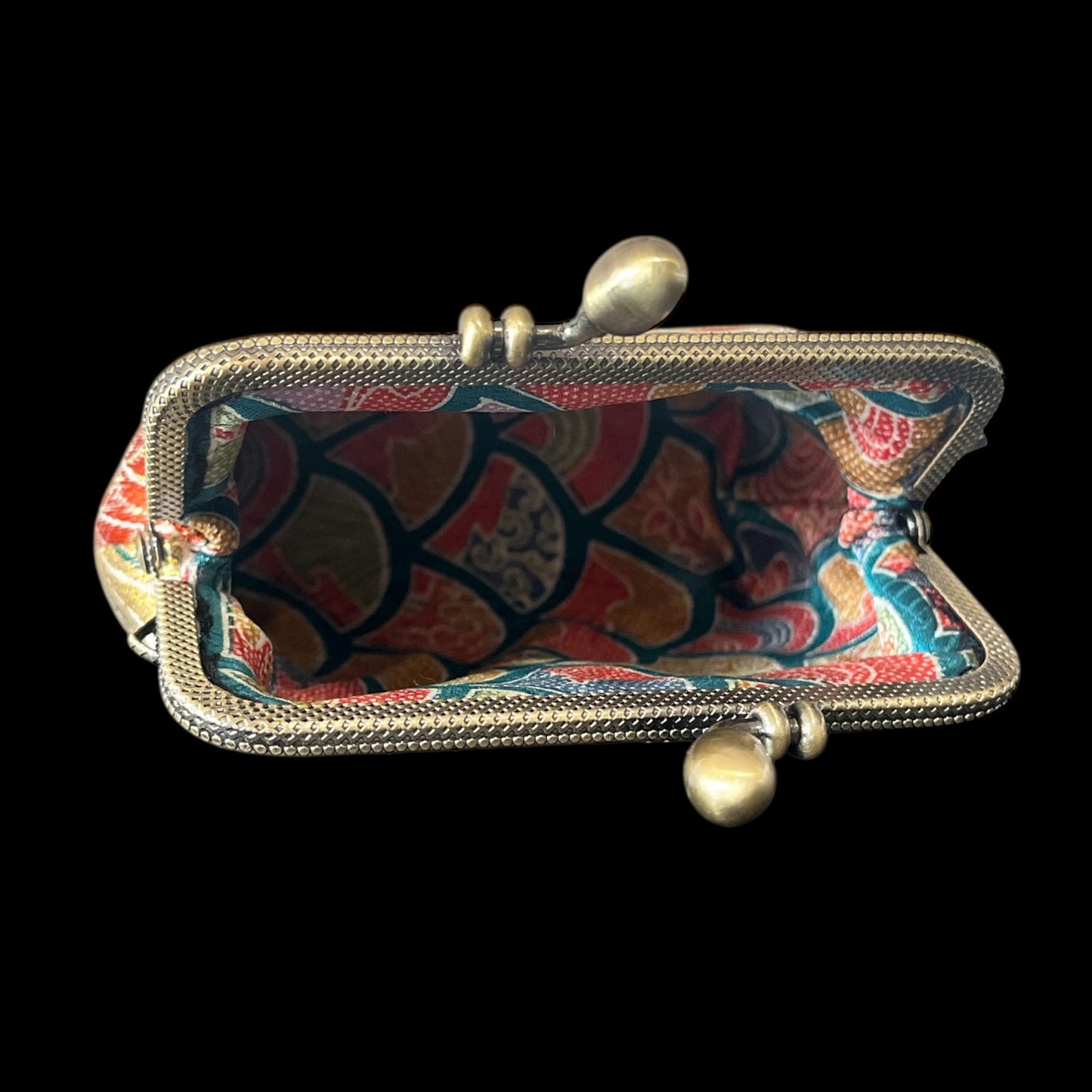 着物リメイクポーチ  [No.495]