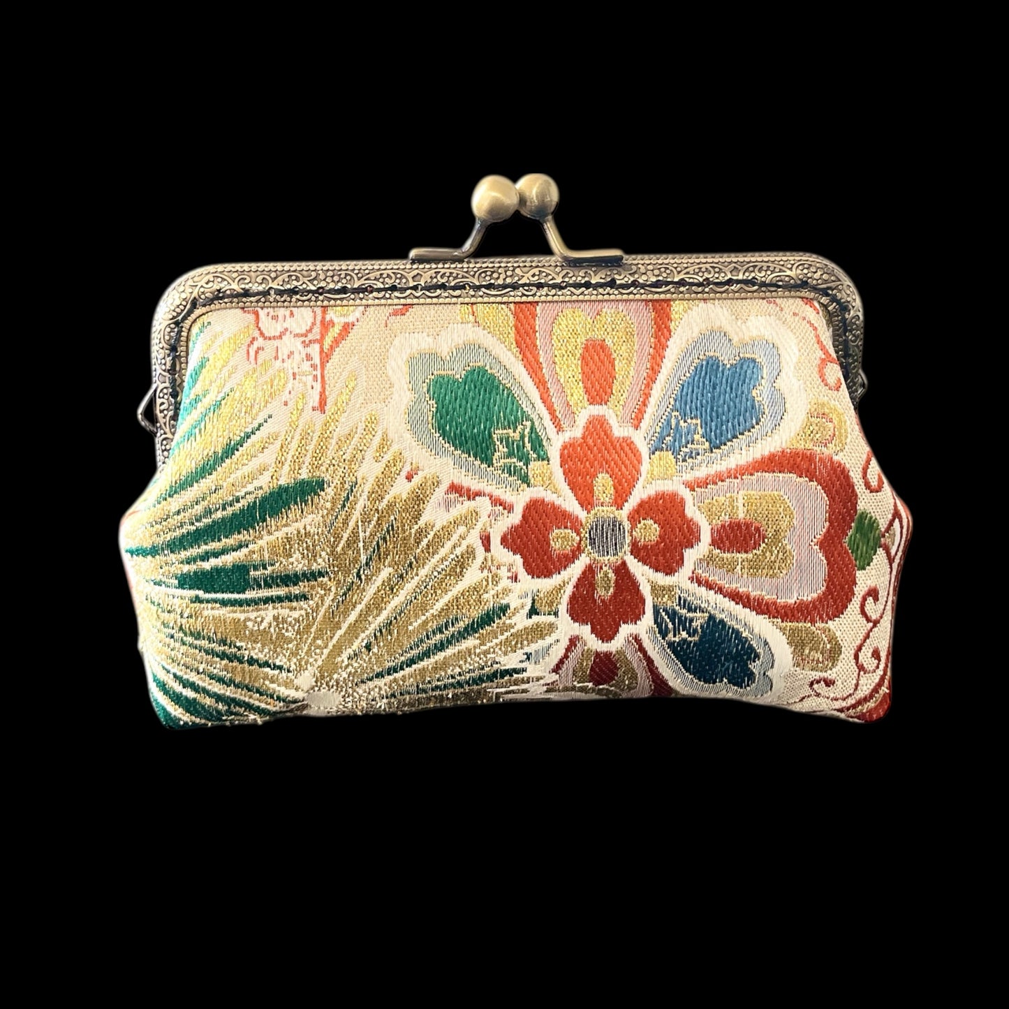 着物リメイクポーチ  [No.495]