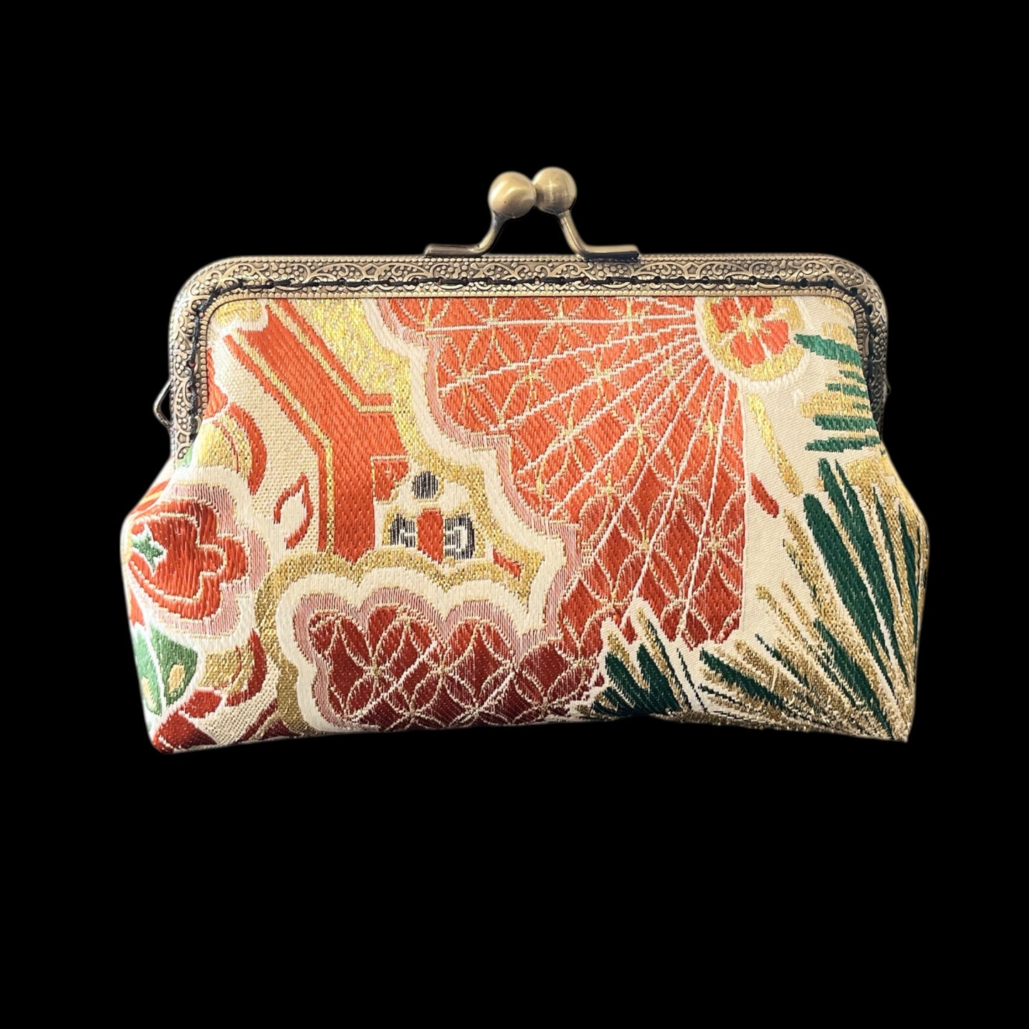 着物リメイクポーチ  [No.495]