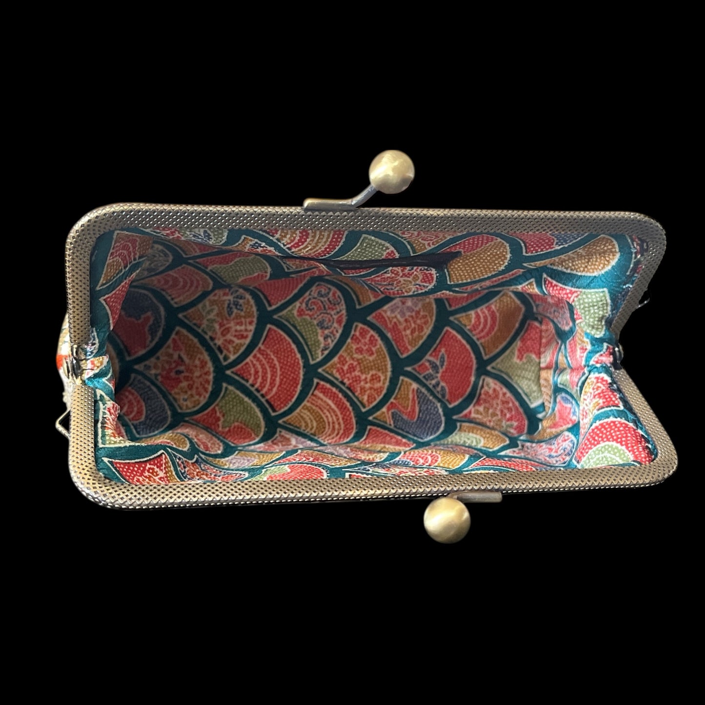 着物リメイクポーチ  [No.495]