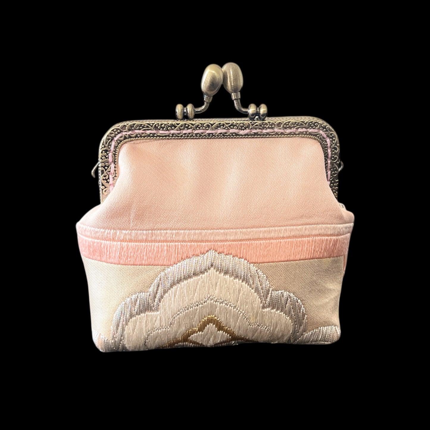 着物リメイクポーチ  [No.496]