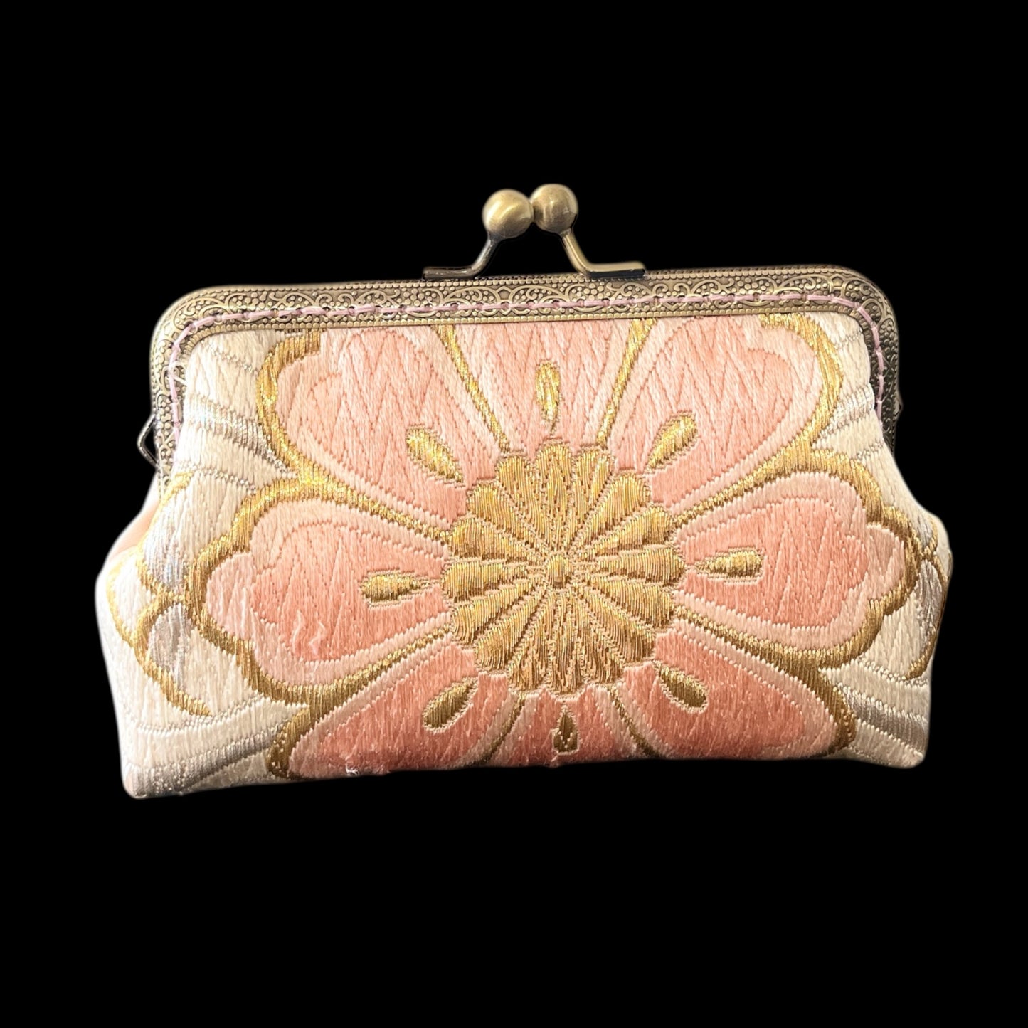 着物リメイクポーチ  [No.496]