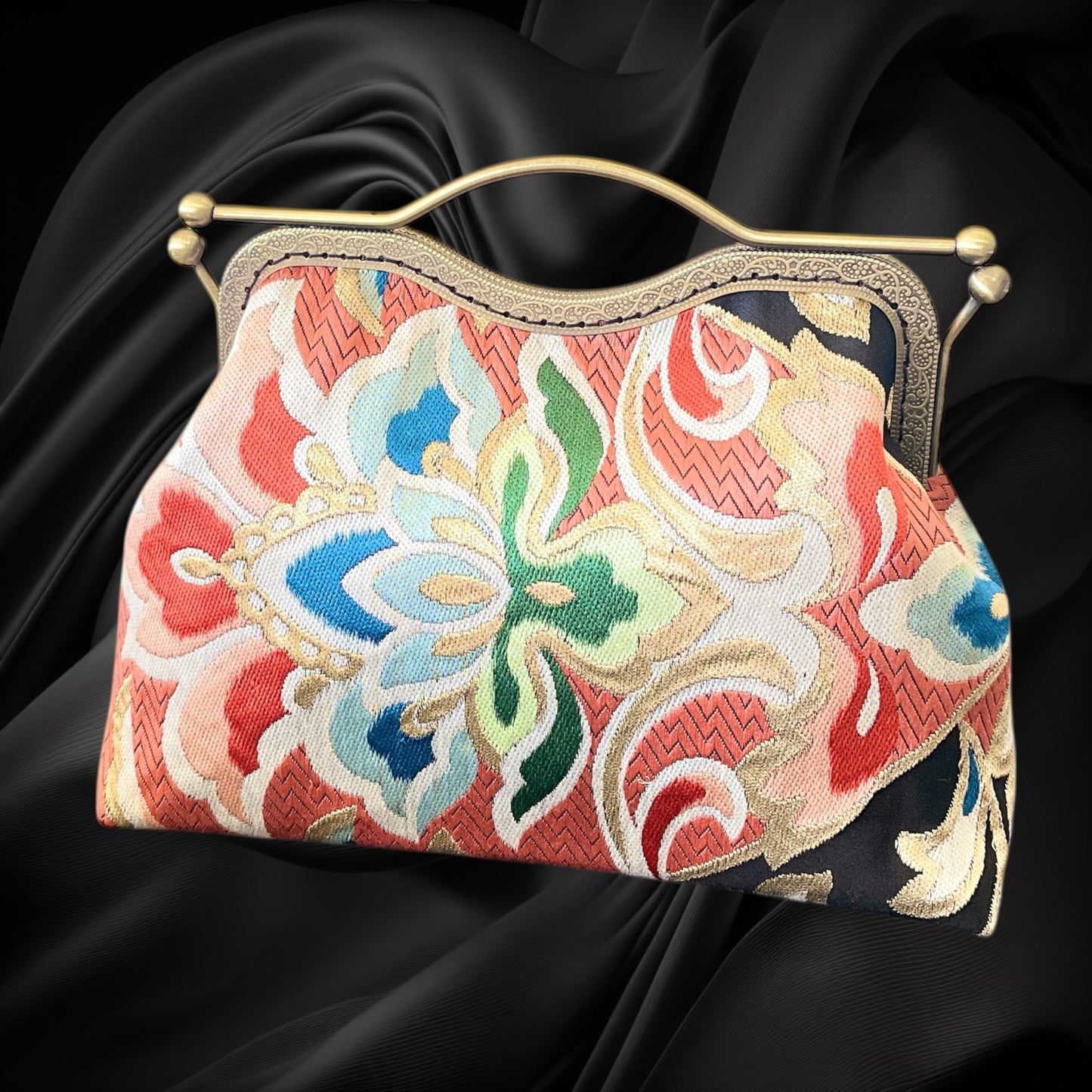 着物リメイクバッグ [No.1630]