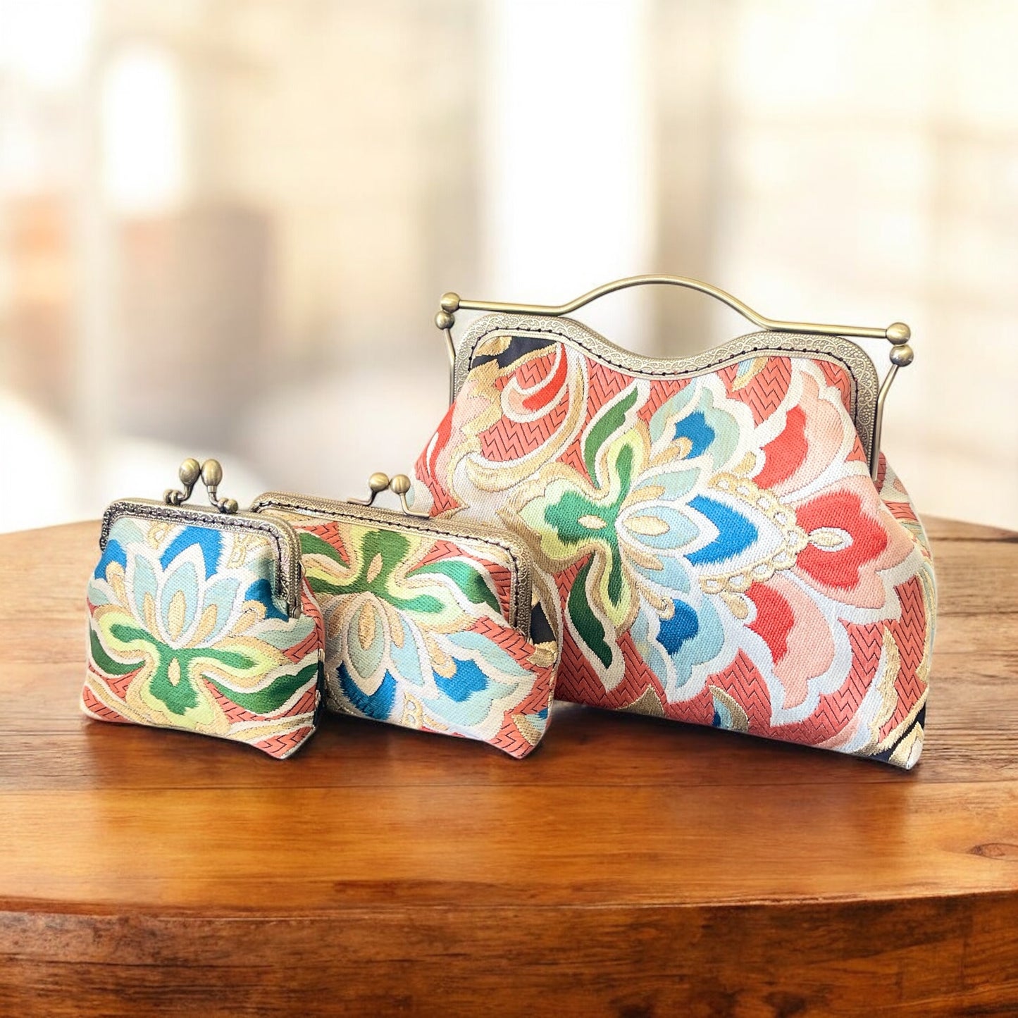 着物リメイクバッグ [No.1630]