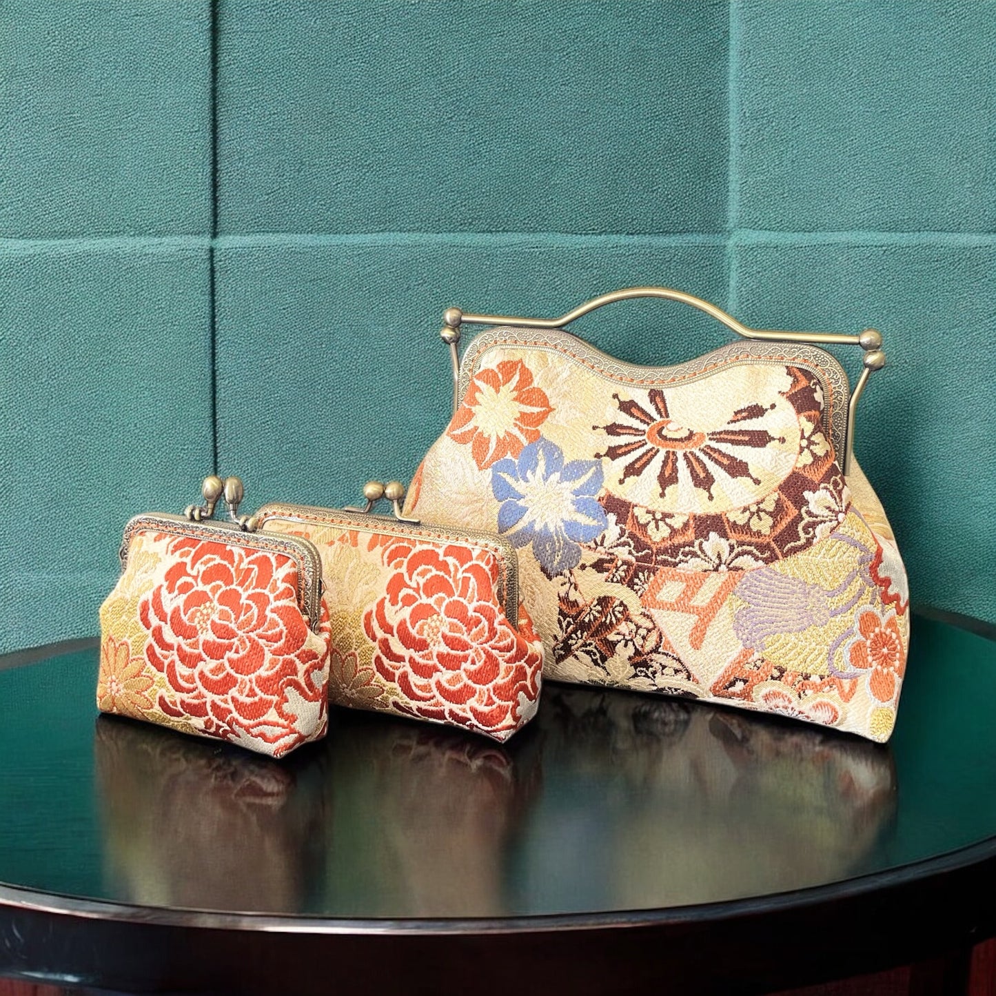 着物リメイクバッグ [No.1629]