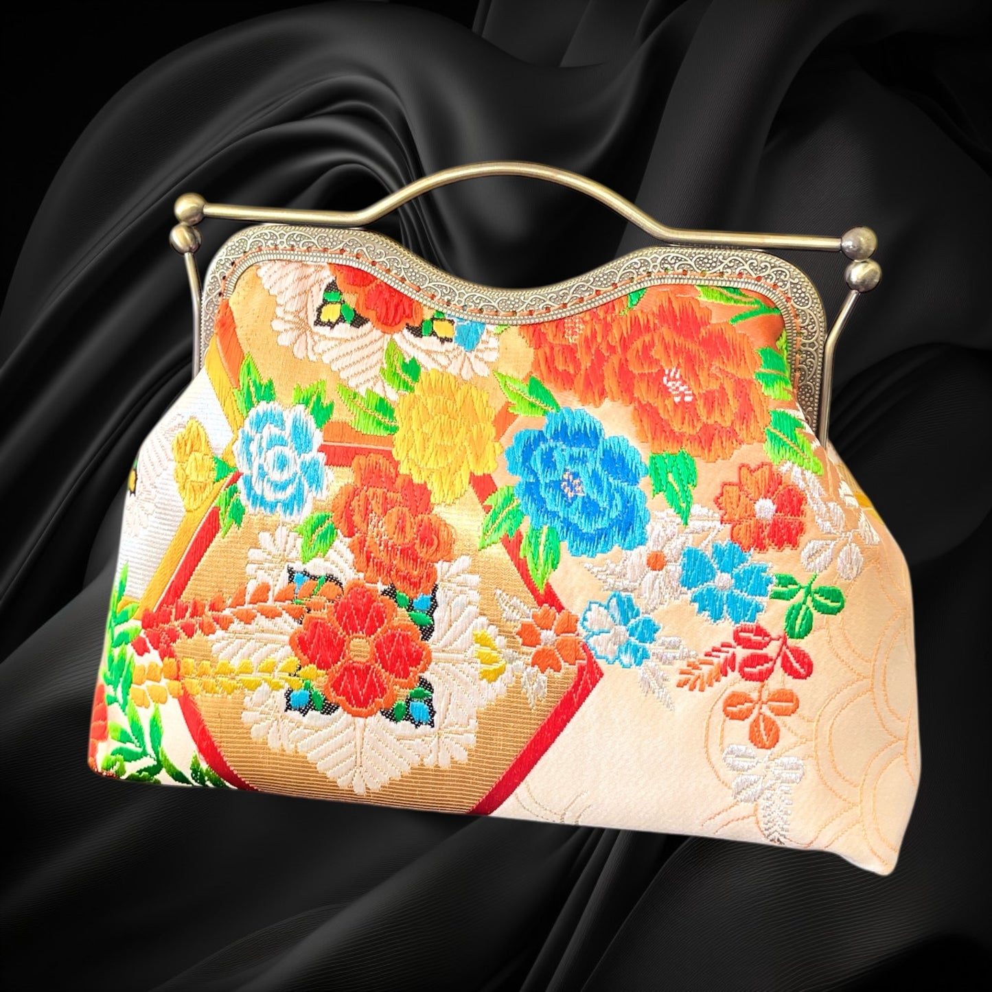 着物リメイクバッグ [No.1628]