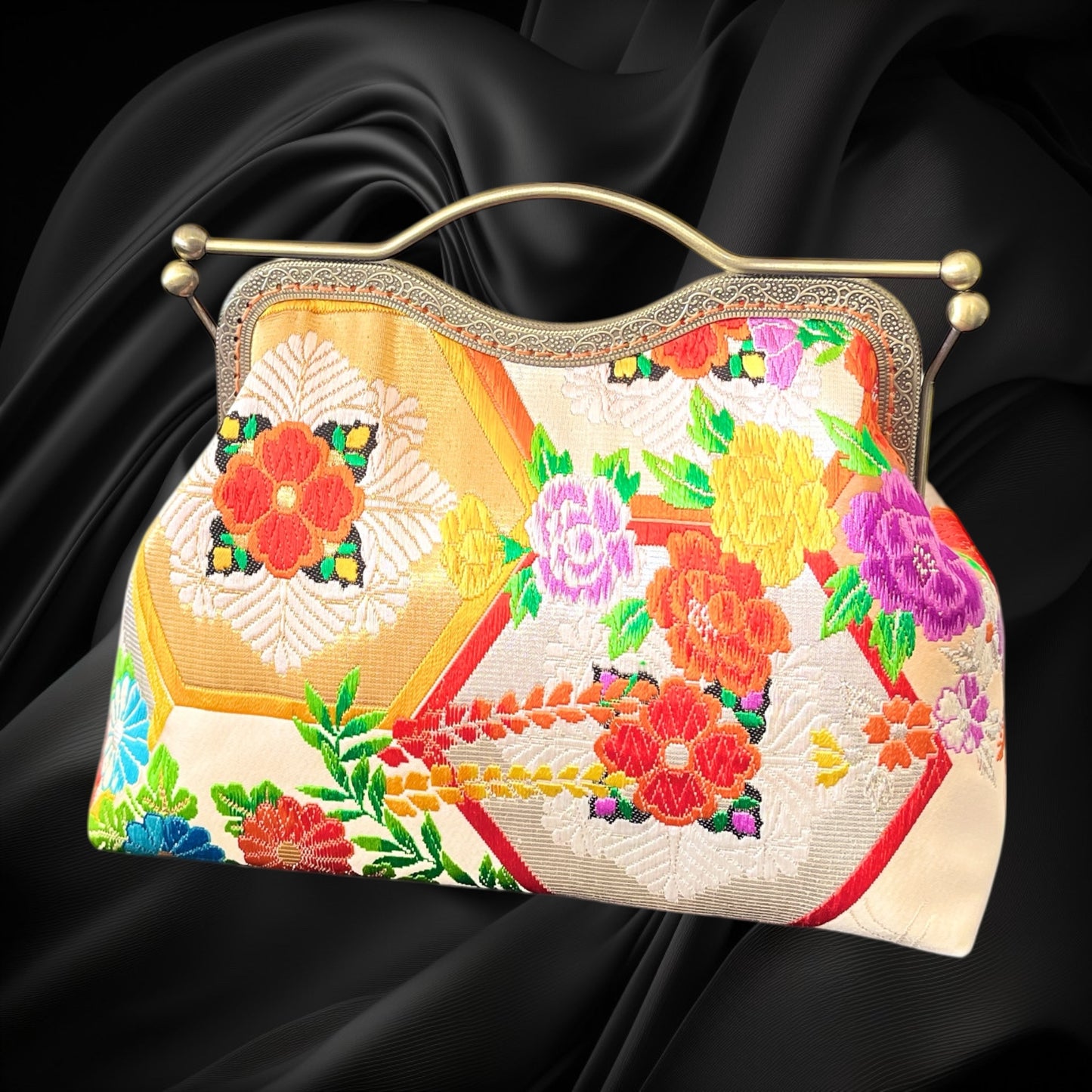 着物リメイクバッグ [No.1628]