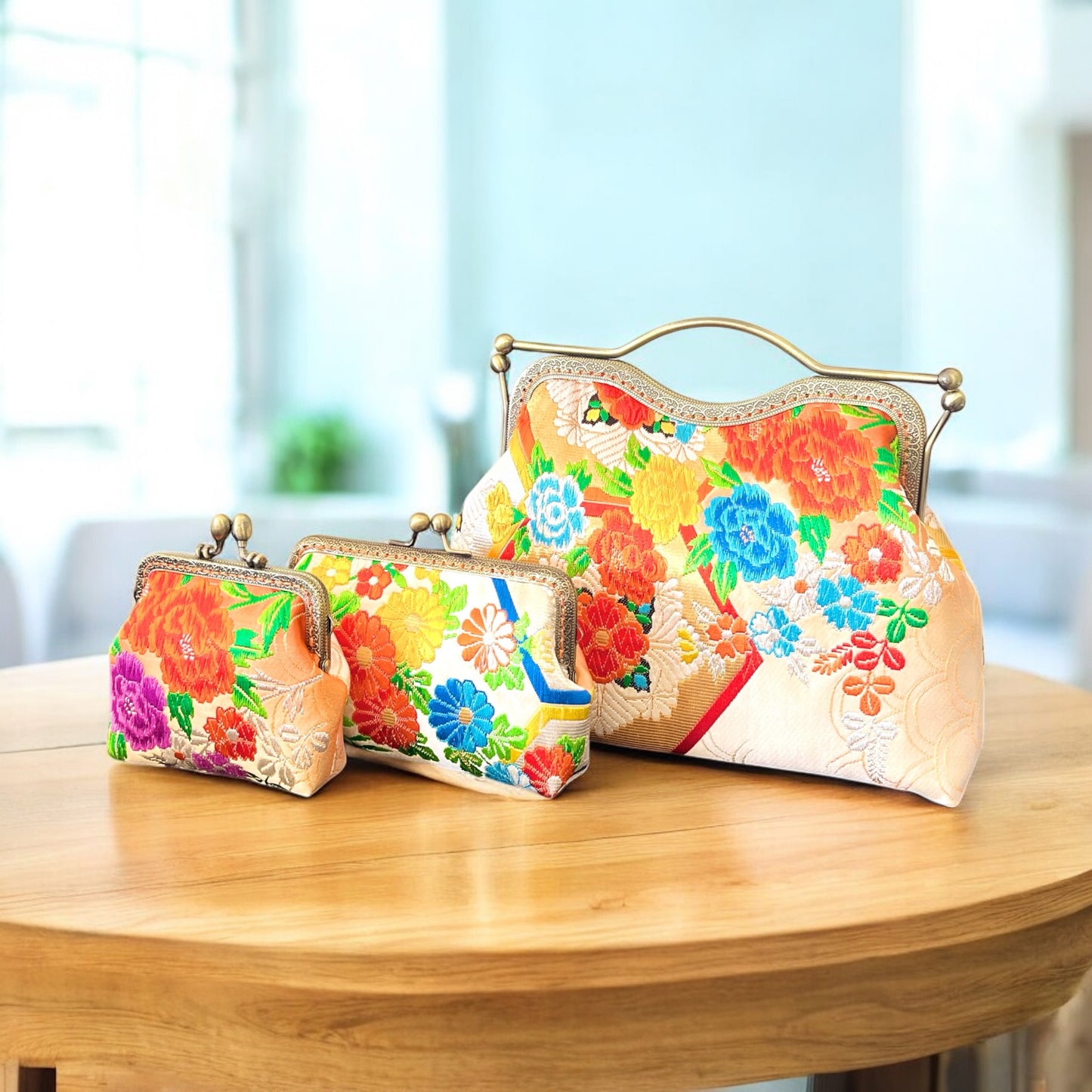 着物リメイクバッグ [No.1628]