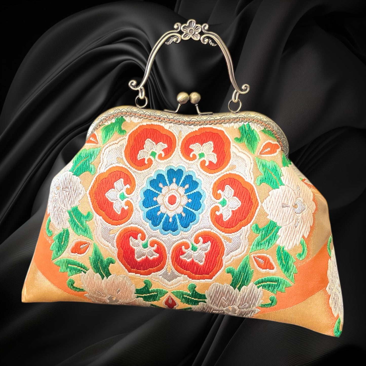 着物リメイクバッグ [No.1634]