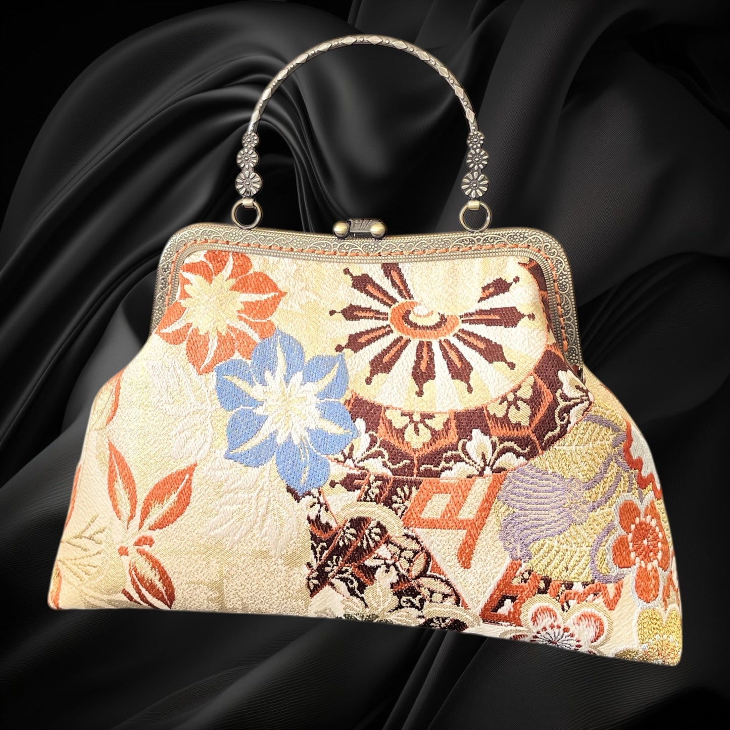 着物リメイクバッグ [No.1635]