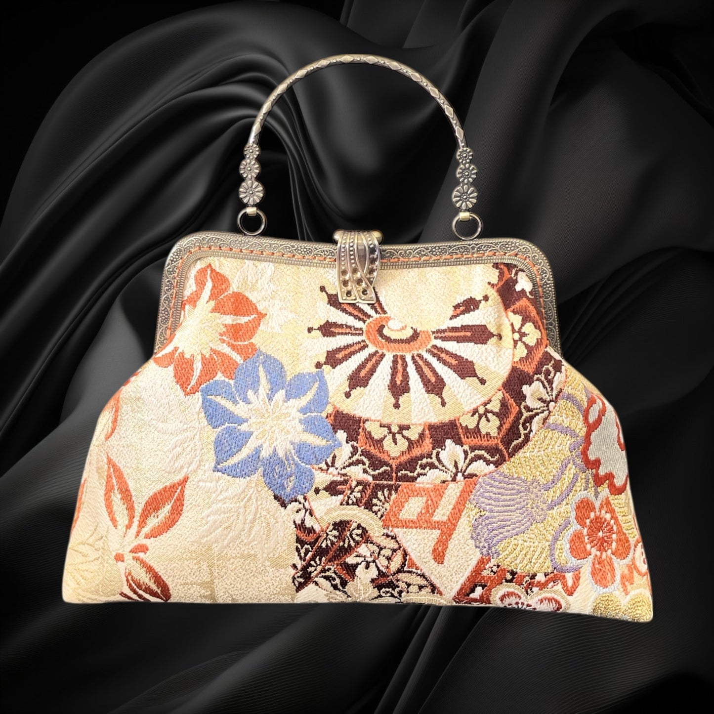 着物リメイクバッグ [No.1635]