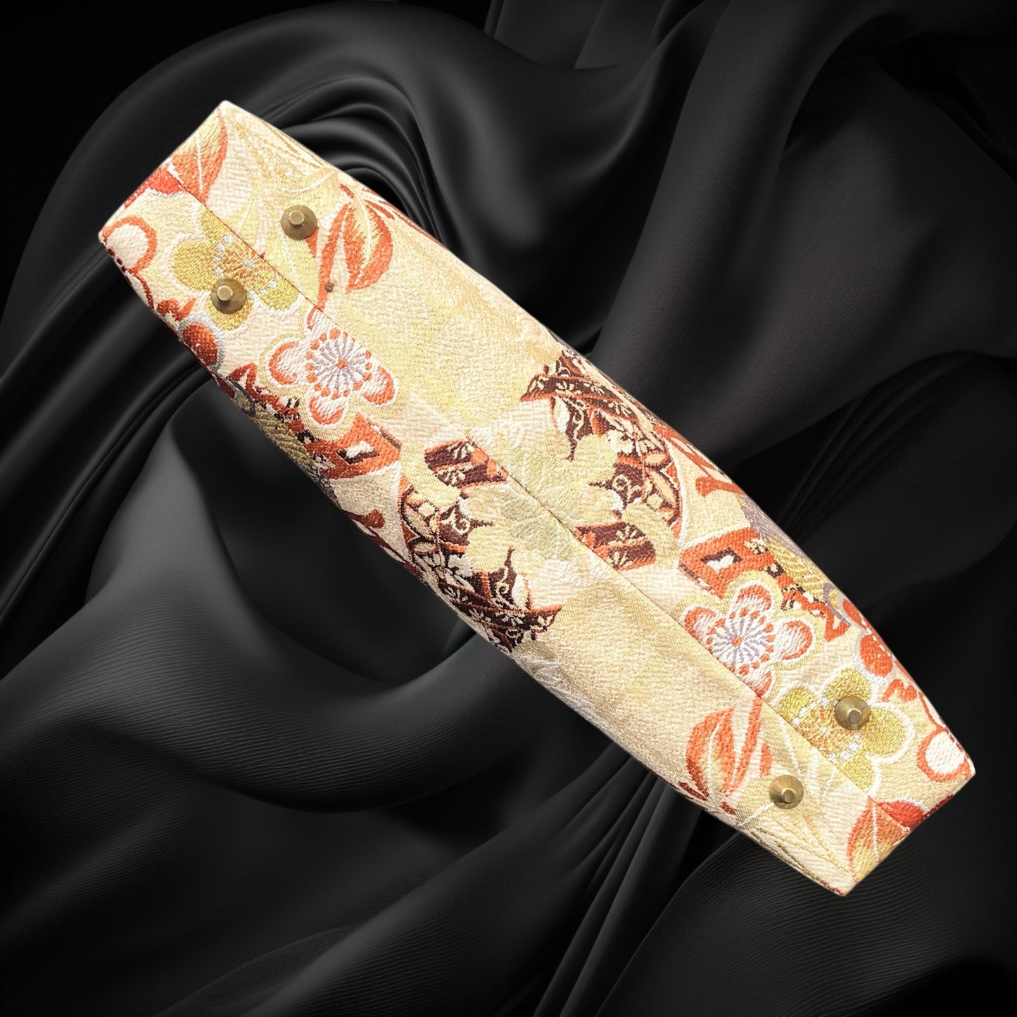 着物リメイクバンブーバッグ [No.1637]