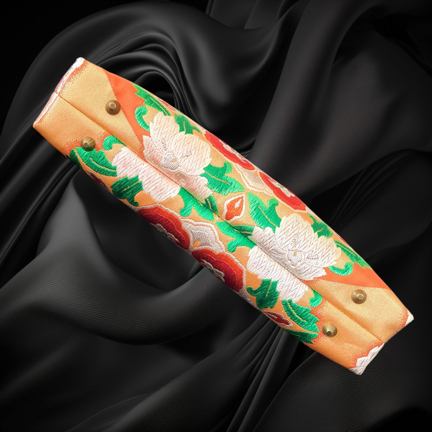 着物リメイクバンブーバッグ [No.1636]