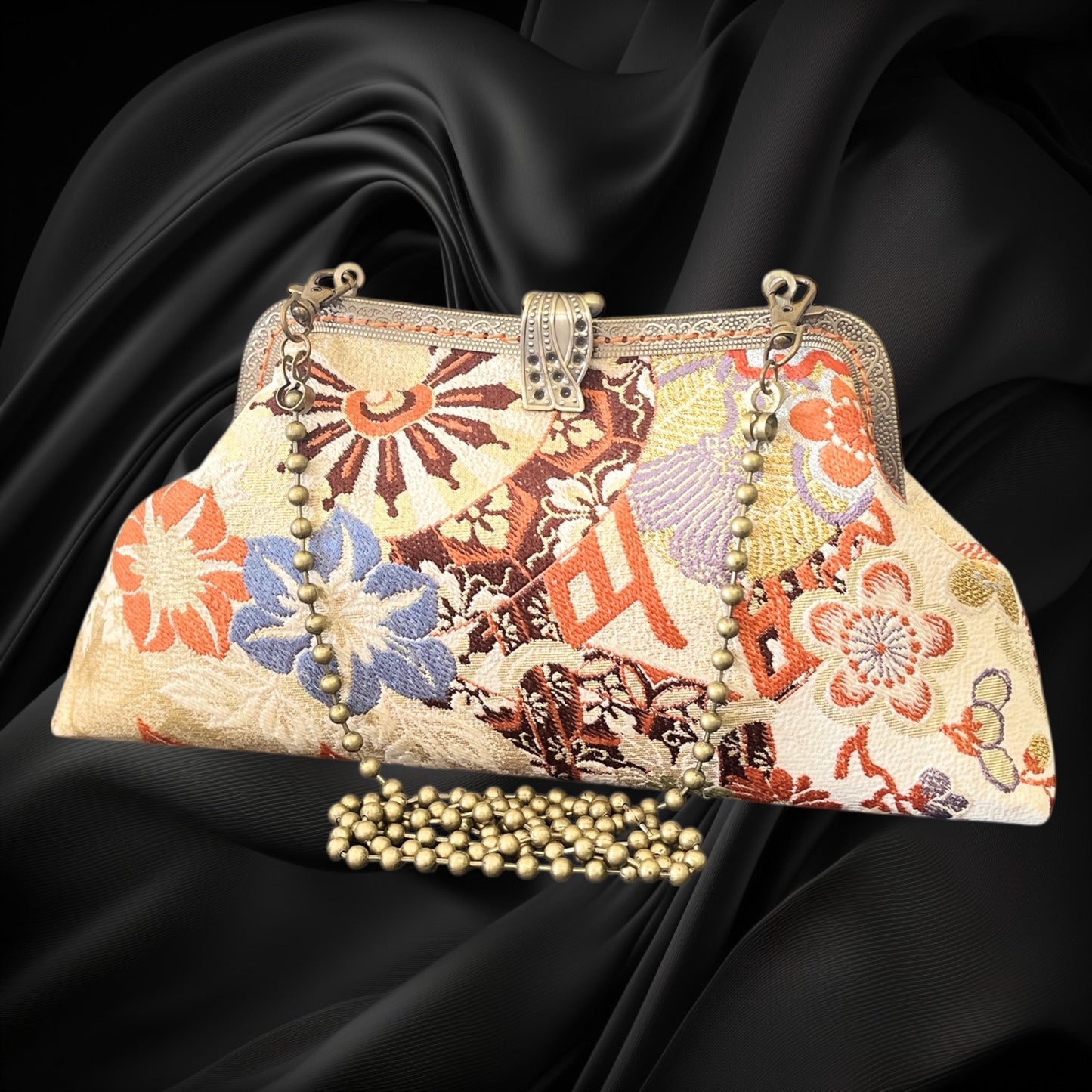 着物クラッチバッグ [No.1639]