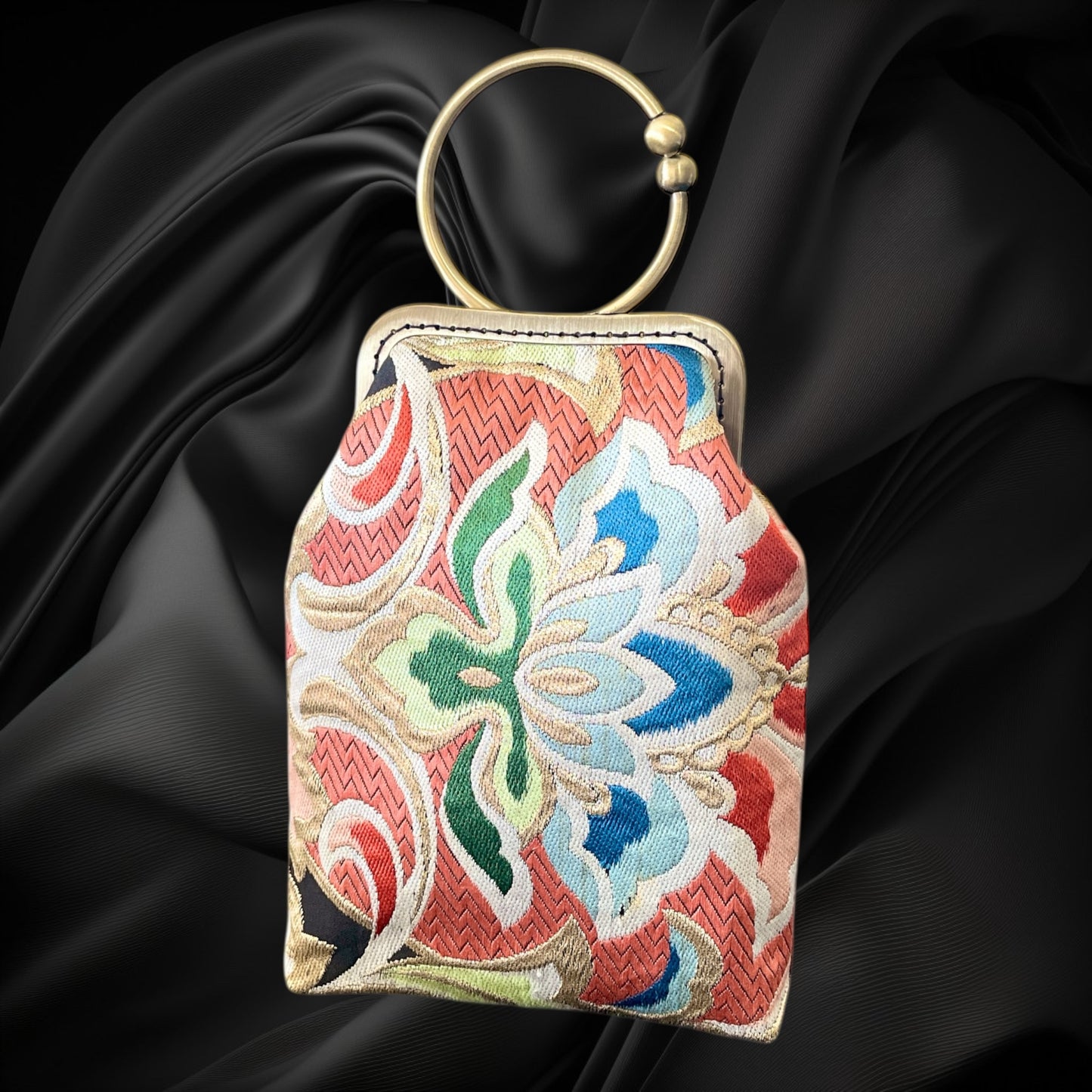 着物サコッシュ  スマホバッグ  [No.1641]