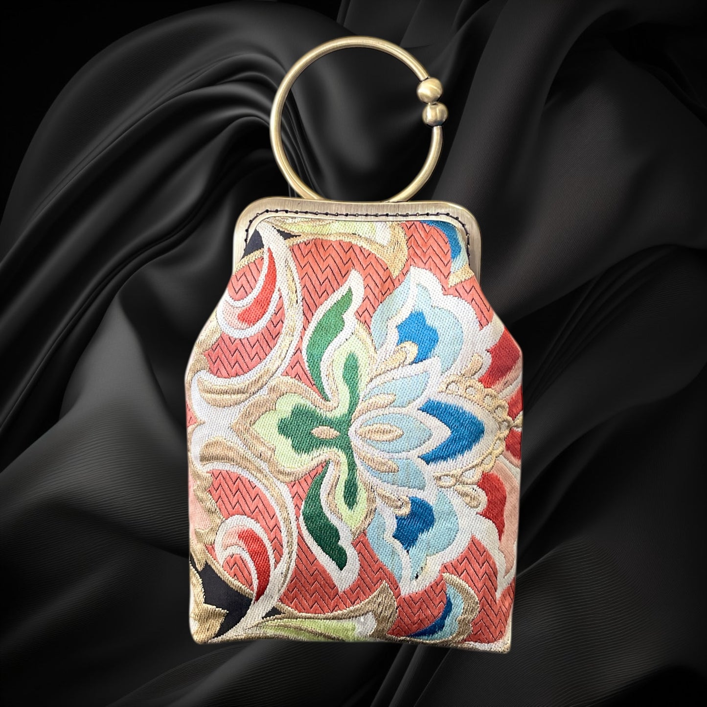 着物サコッシュ  スマホバッグ  [No.1641]