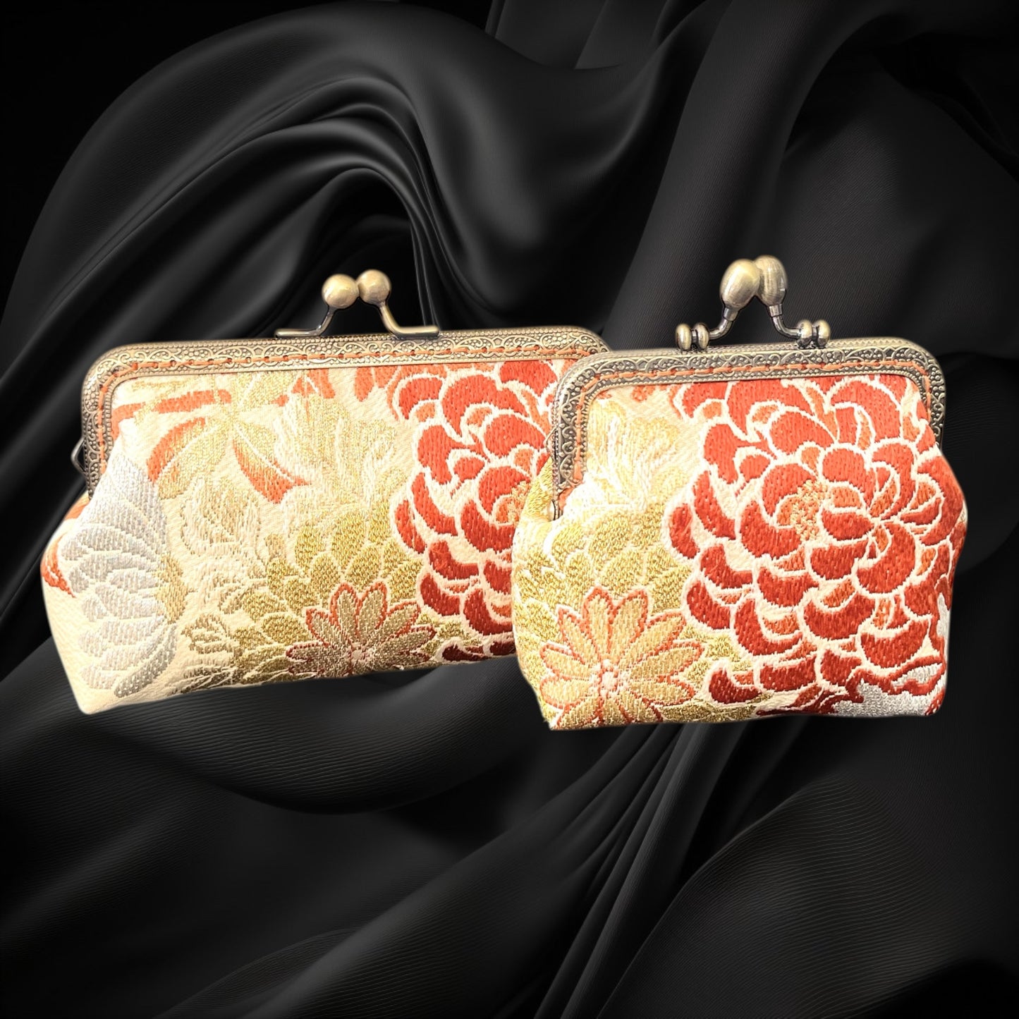 Kimono Remake Pouch [No.497]
