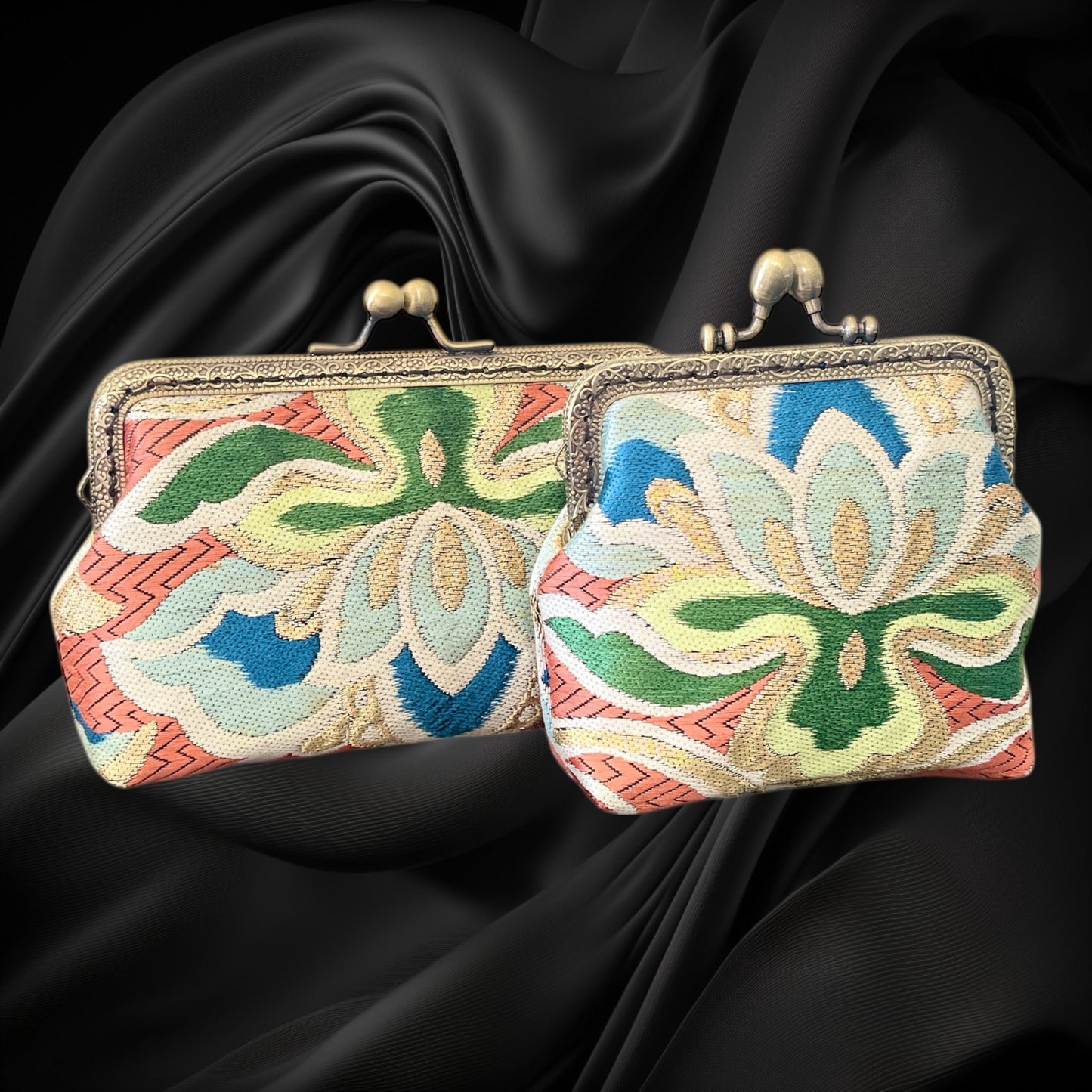 Kimono Remake Pouch [No.498]