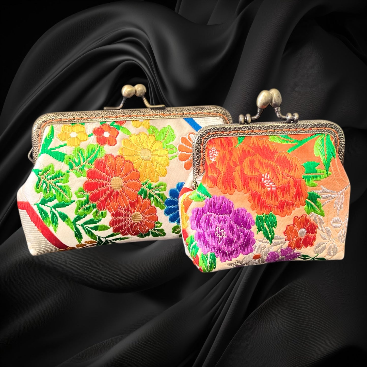 Kimono Remake Pouch [No.499]