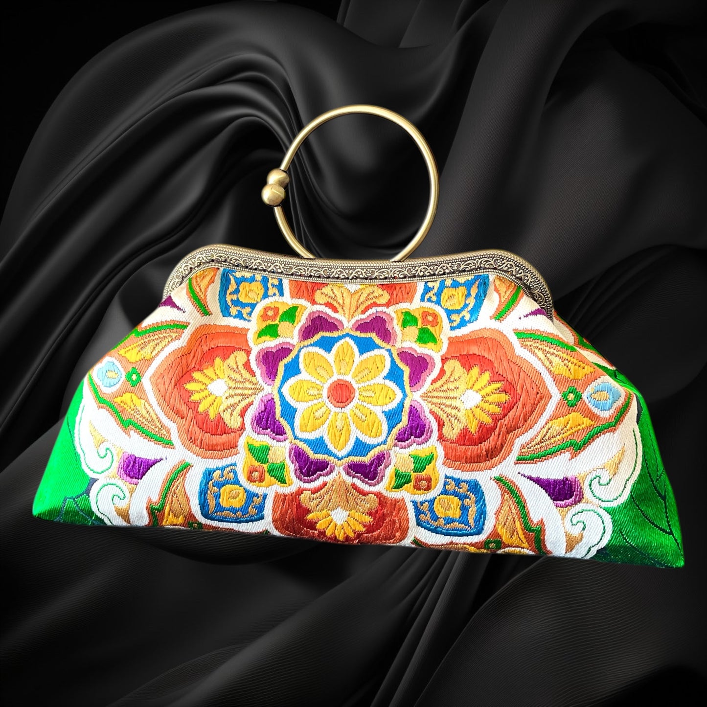 Kimono remake bag [No.1662]