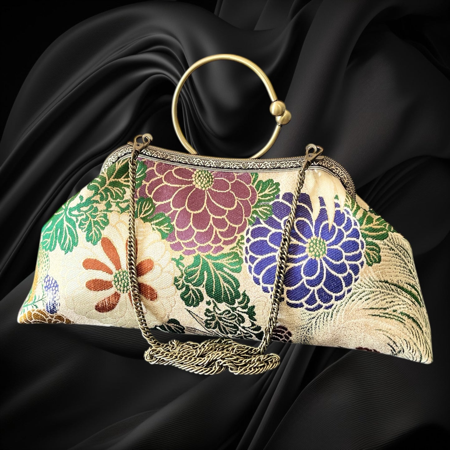 Kimono remake bag [No.1661]