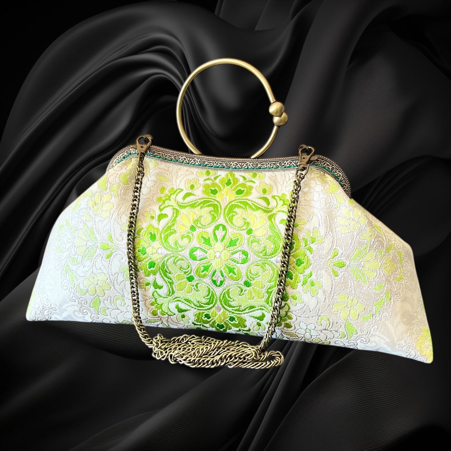 Kimono remake bag [No.1660]