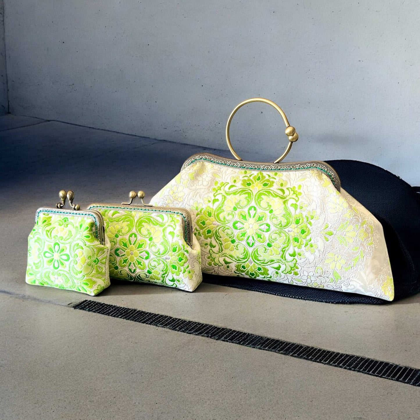 Kimono remake bag [No.1660]