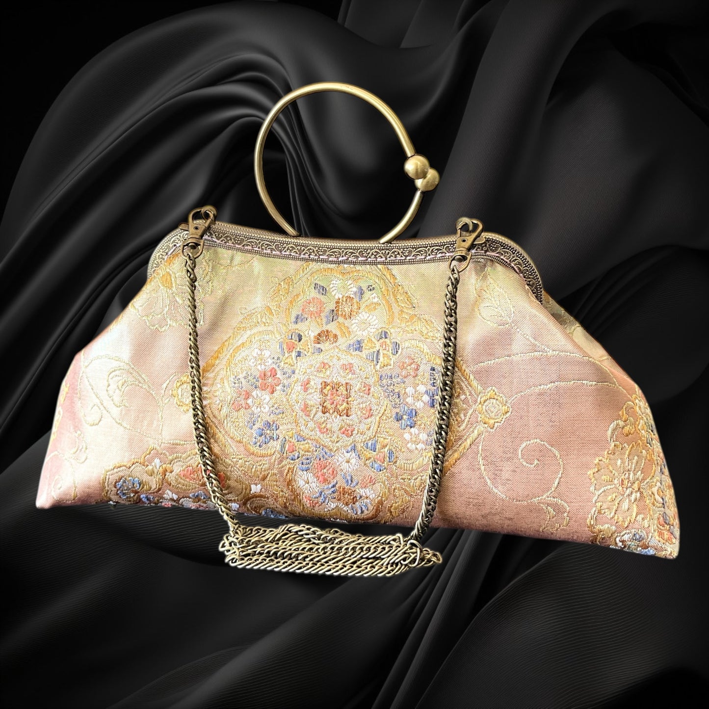 Kimono remake bag [No.1658]