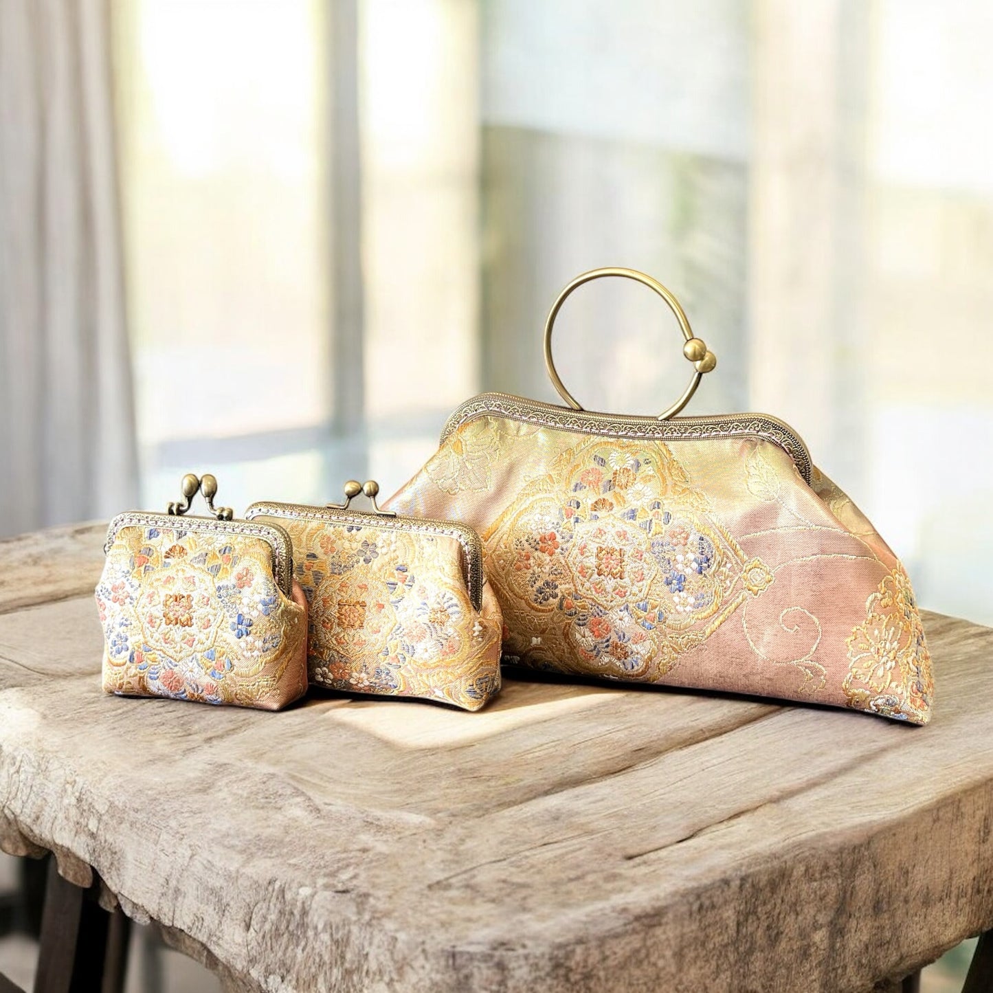 Kimono remake bag [No.1658]