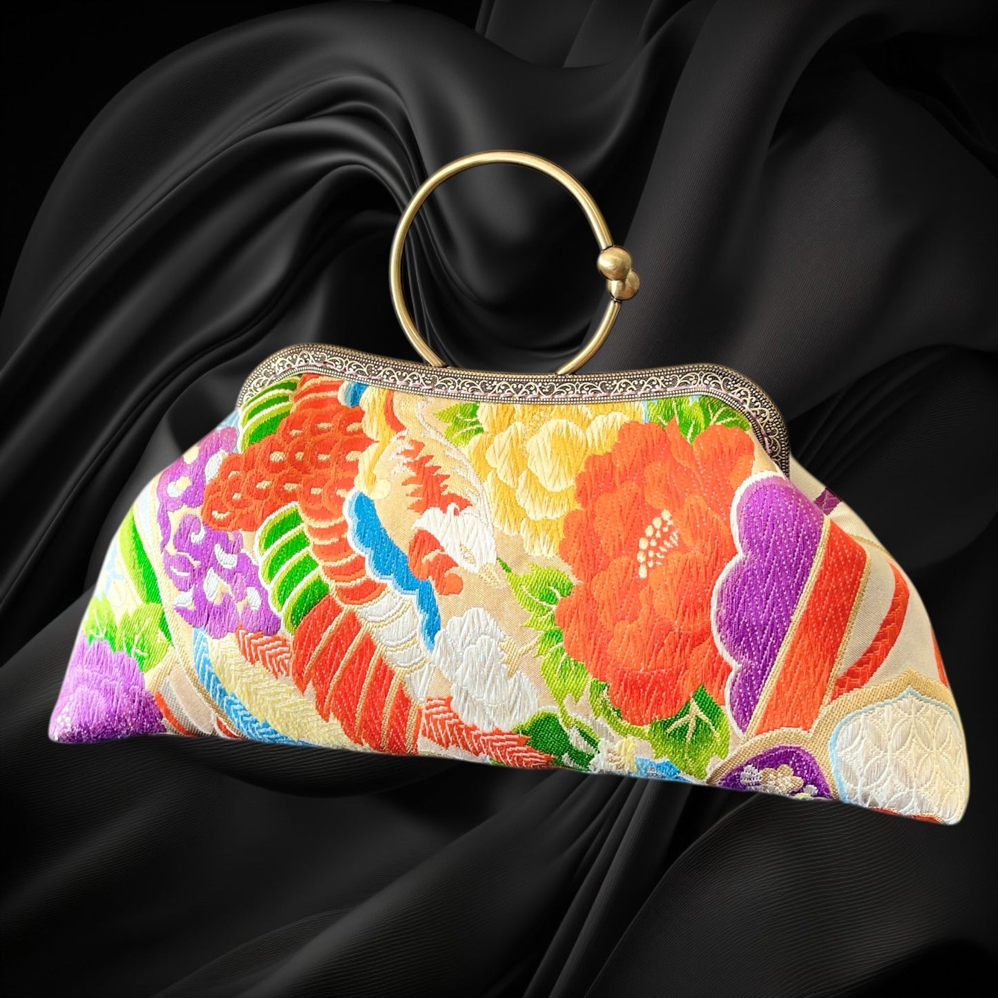 Kimono remake bag [No.1659]