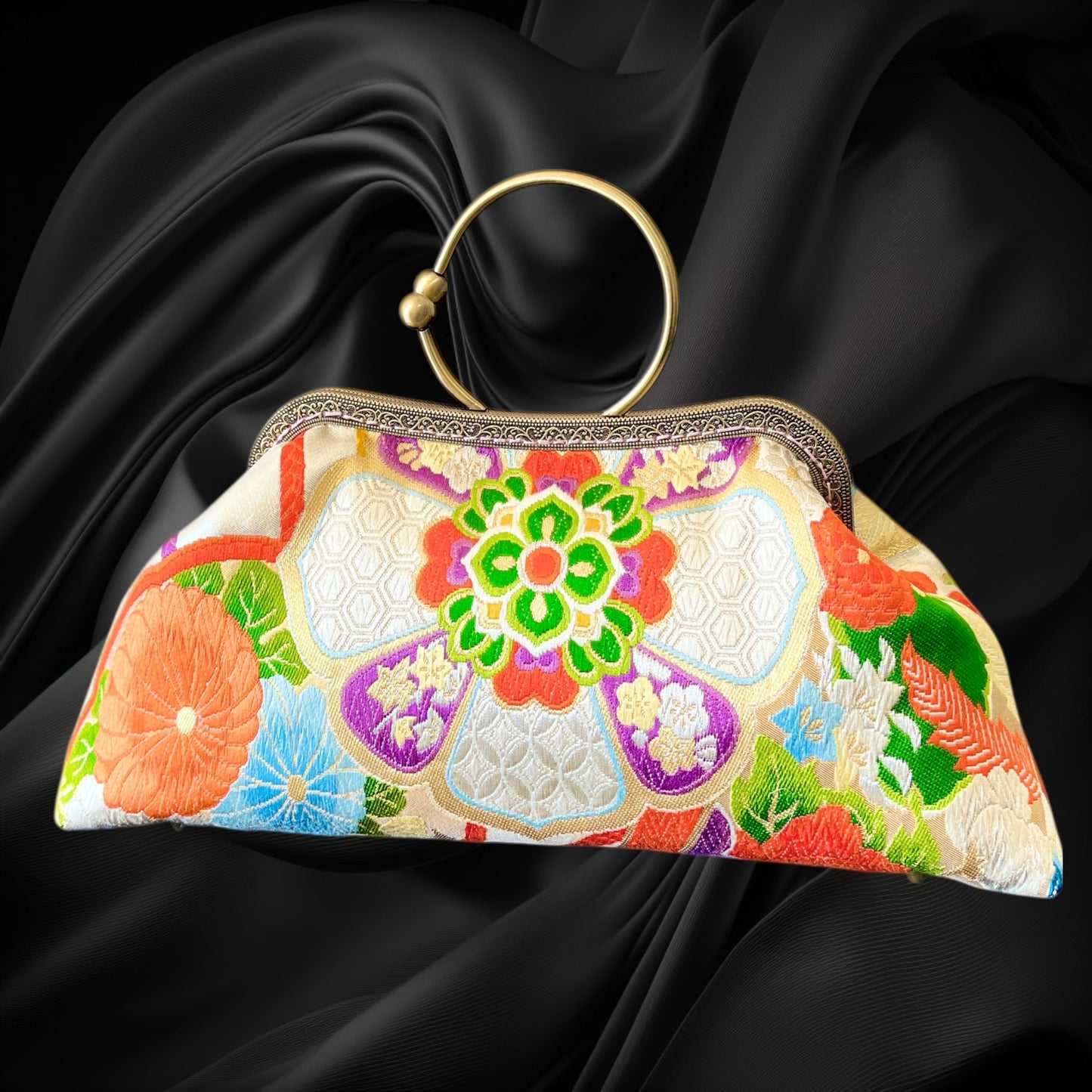Kimono remake bag [No.1659]