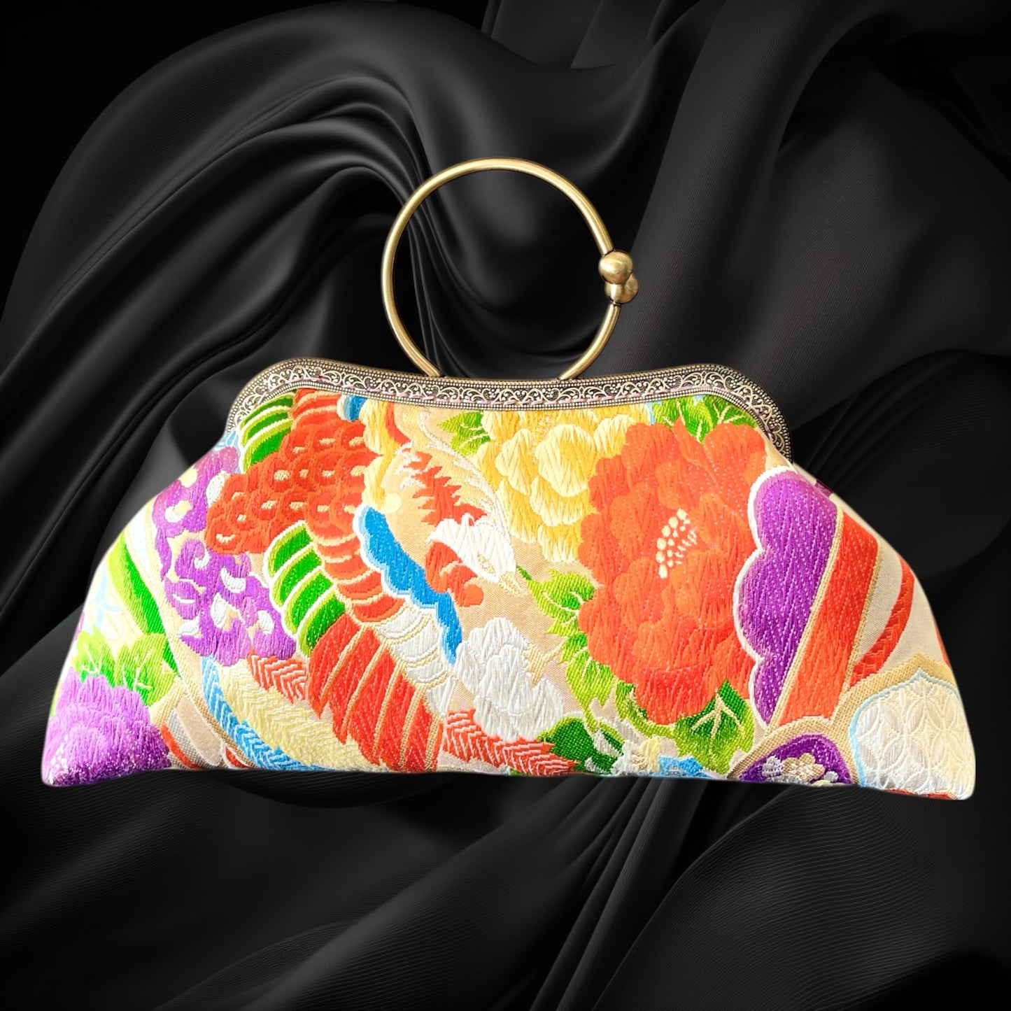 Kimono remake bag [No.1659]
