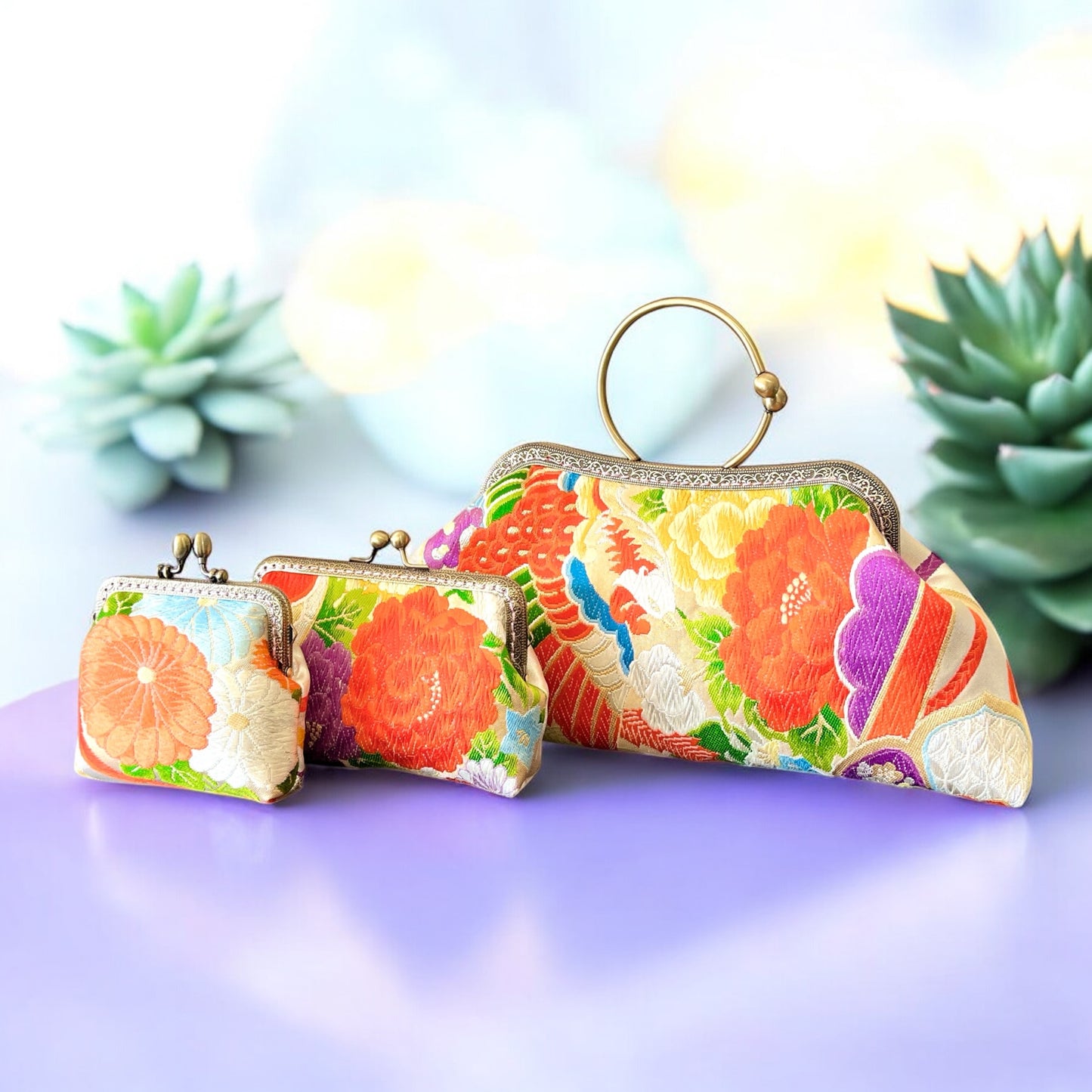 Kimono remake bag [No.1659]