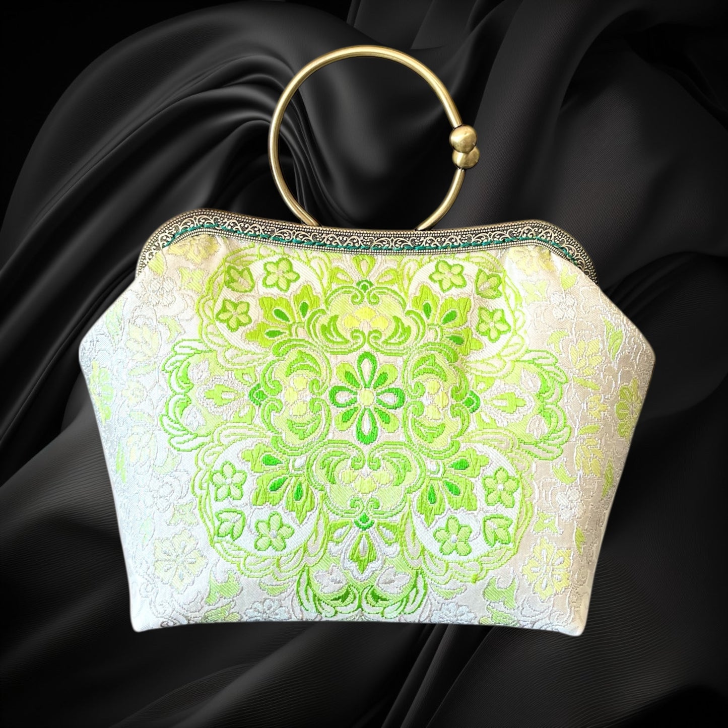 Kimono remake bag [No.1663]