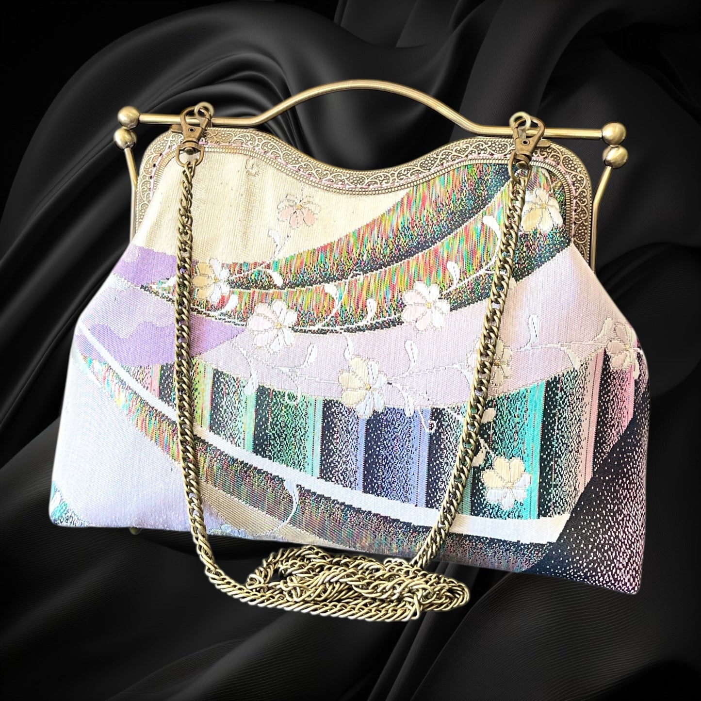 Kimono remake bag [No.1657]